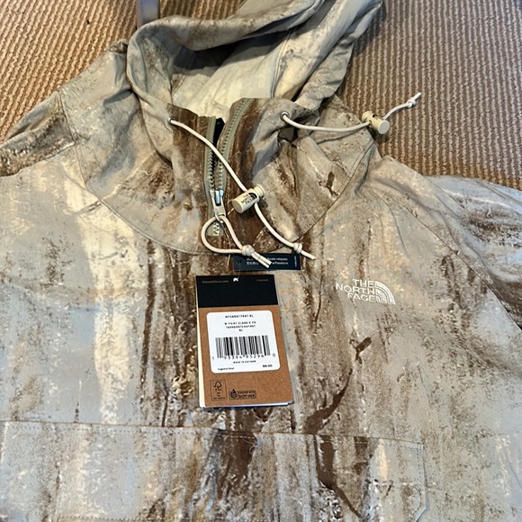 NWT NORTHFACE men’s print class v pullover in tea green granitic rock print XL - Picture 11 of 14